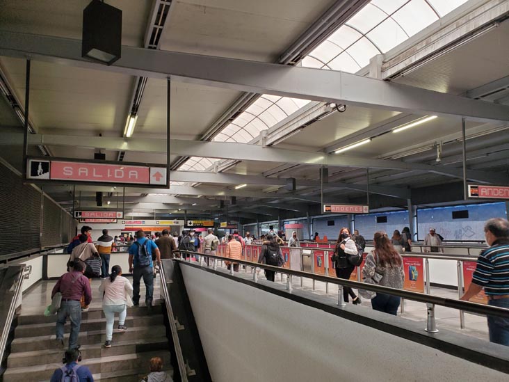 Pantitlán Metro Station, Iztacalco, Mexico City/Ciudad de México, Mexico, August 27, 2021