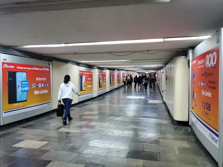 Pantitlán Metro Station, Iztacalco, Mexico City/Ciudad de México, Mexico, August 27, 2021