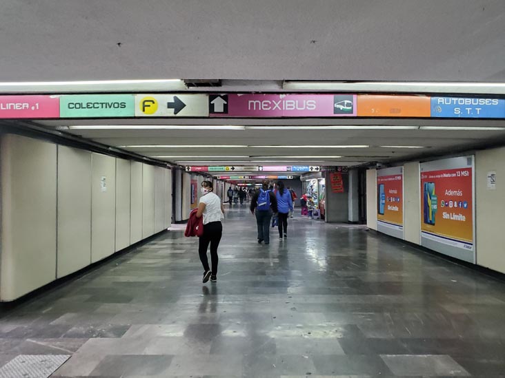 Pantitlán Metro Station, Iztacalco, Mexico City/Ciudad de México, Mexico, August 27, 2021