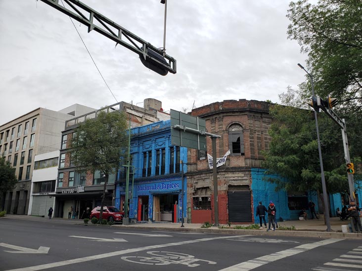 Avenida Bucareli at Avenida Cuauhtémoc, Colonia Juárez, Mexico City/Ciudad de México, Mexico, August 27, 2021