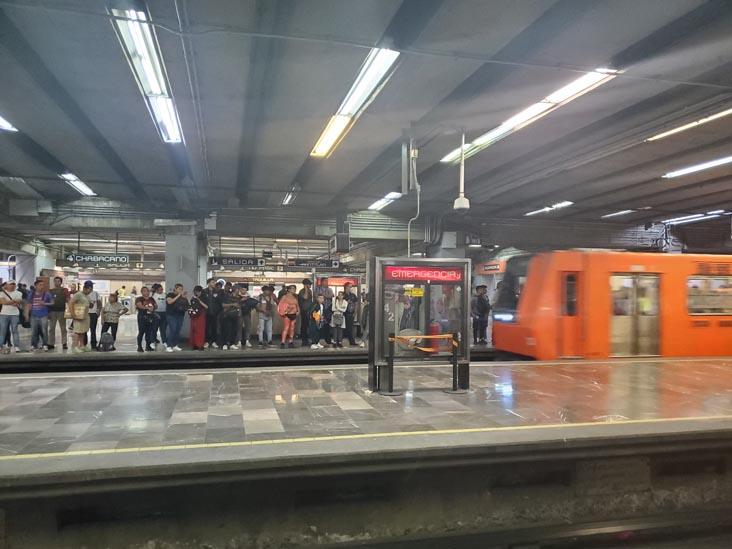 Chabacano Metro Station, Mexico City/Ciudad de México, Mexico, August 30, 2023