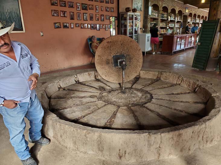 Stone Wheel, El Rey de Matalán, Tlacolula de Matamoros, Oaxaca, México, August 20, 2023