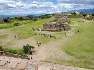 Monte Albán, Oaxaca, México, August 22, 2023