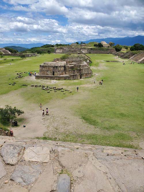 Main Plaza From Plataforma Sur, Monte Albán, Oaxaca, México, August 22, 2023