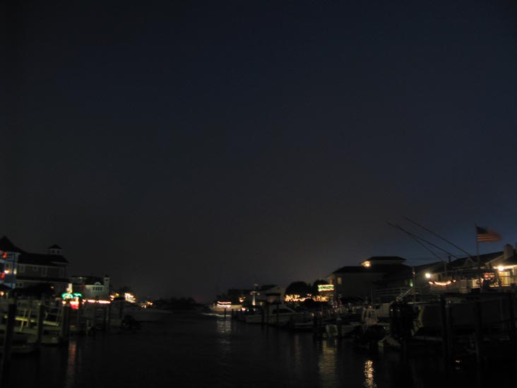 Night in Venice From Pine Road, Ocean City, New Jersey, July 19, 2008, 9:07 p.m.