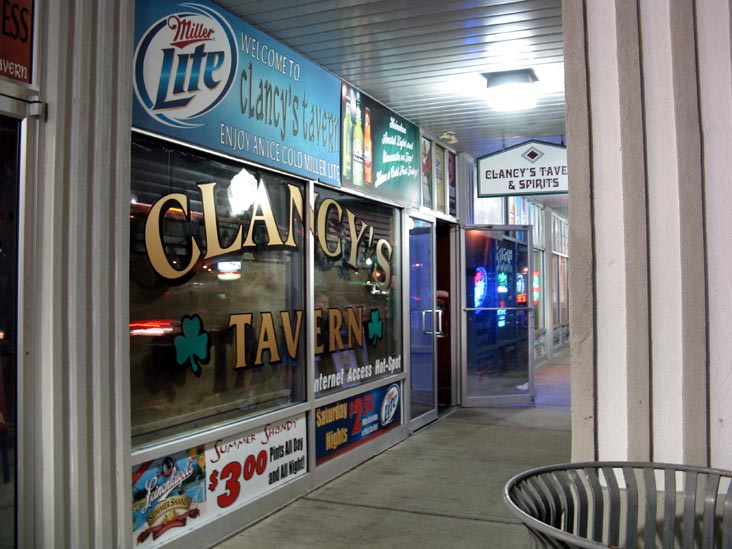 Clancy's Tavern, 41 South Main Street, Neptune, New Jersey