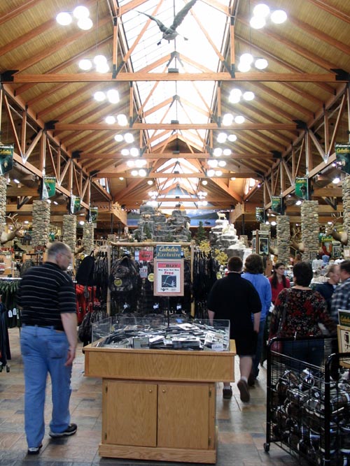 Cabela's, 100 Cabela Drive, Hamburg, Pennsylvania