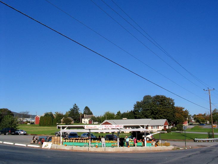 Stoudt's Fruit Stand, Old Route 22, Shartlesville, Pennsylvania