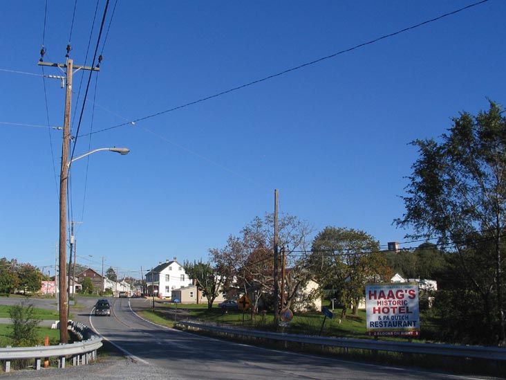 Main Street/Old Route 22 From Stoudt's Fruit Stand, Shartlesville, Pennsylvania