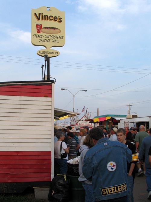 Vince's Cheesesteaks, Bloomsburg Fair, Bloomsburg, Pennsylvania, September 23, 2006