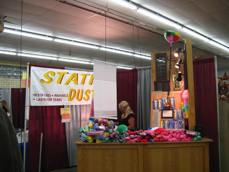 Static Duster Exhibit, Industrial Exhibits Hall, Bloomsburg Fair, Bloomsburg, Pennsylvania, September 26, 2009