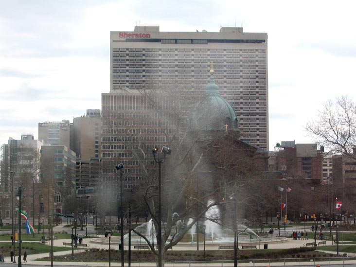 Sheraton Philadelphia City Center Hotel, 17th and Race Streets, Center City Philadelphia