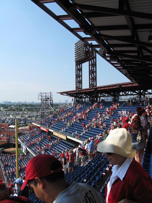 Postgame, Philadelphia Phillies vs. Arizona Diamondbacks, Citizens Bank Park, Philadelphia, Pennsylvania, July 13, 2008