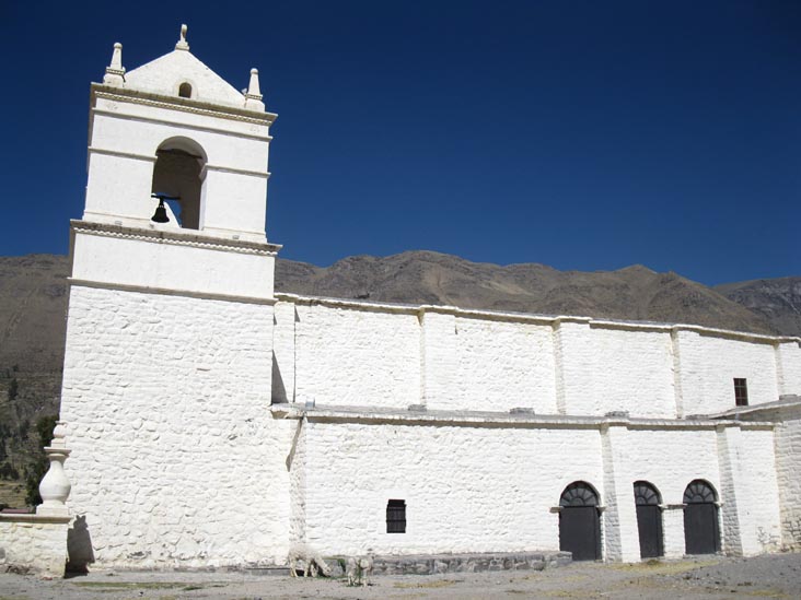 Iglesia de Santa Ana de Maca, Maca, Colca Canyon/Cañon de Colca, Colca Valley/Valle del Colca, Arequipa Region, Peru, July 7, 2010