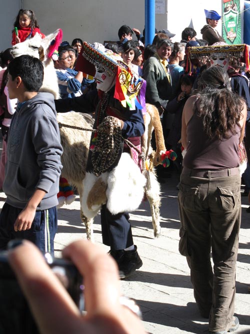 Qhapaq Qollas, Fiesta Virgen del Carmen, Plaza de Armas, Paucartambo, Peru, July 15, 2010