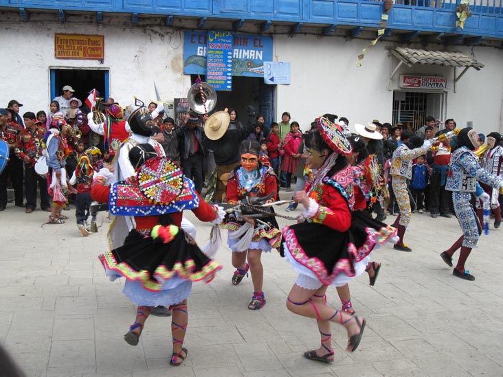 Waka Waka, Fiesta Virgen del Carmen, Plaza de Armas, Paucartambo, Peru, July 15, 2010