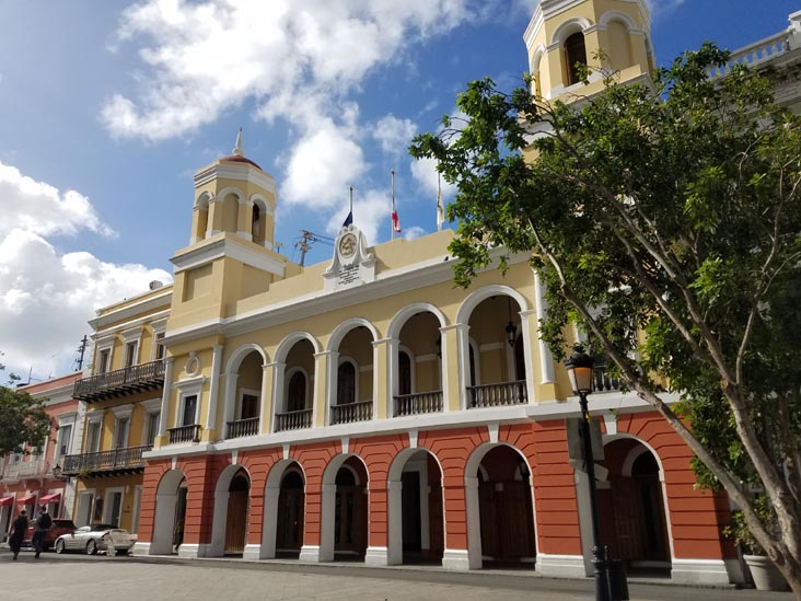 Old City Hall, Plaza de Armas, Old San Juan/Viejo San Juan, San Juan, Puerto Rico, February 20, 2018