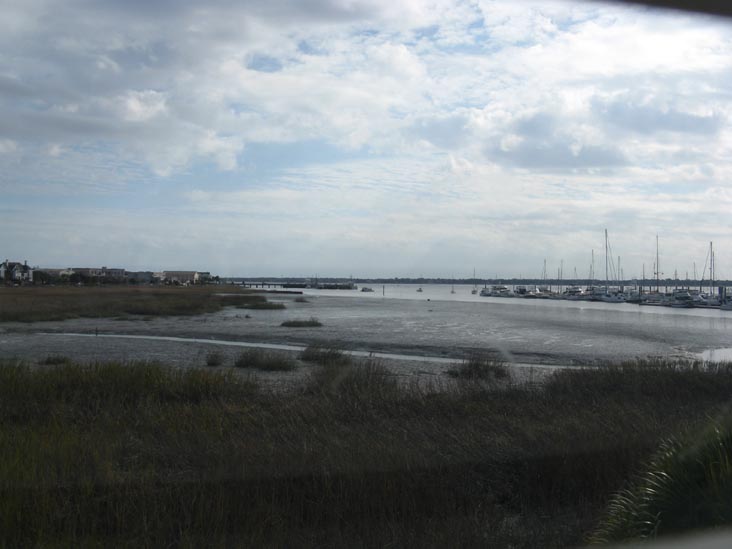 Charleston City Marina From Marina Variety Store Restaurant, 17 Lockwood Drive, Charleston, South Carolina