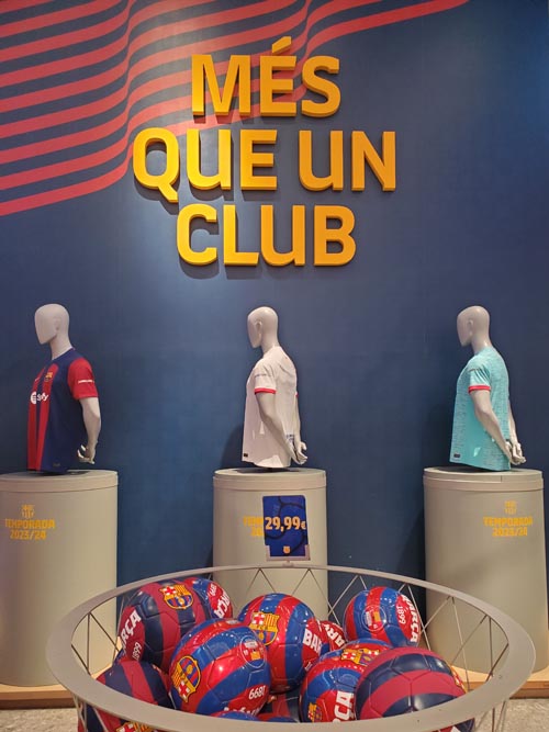 Barça Store Canaletes, Barcelona, Spain, April 24, 2024