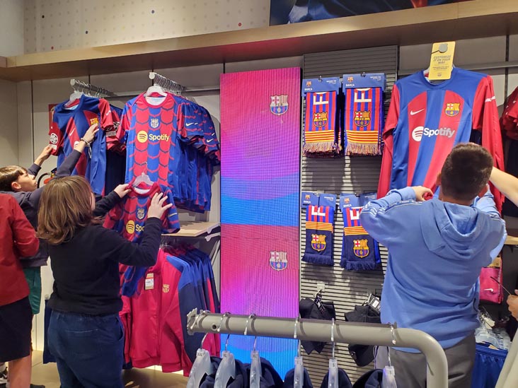 Barça Store Canaletes, Barcelona, Spain, April 24, 2024