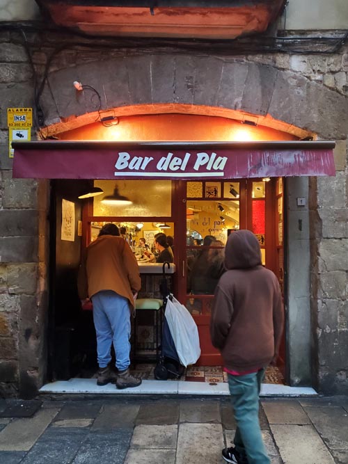 Bar del Pla, Carrer de Montcada 2, El Born, Barcelona, Spain, April 29, 2024