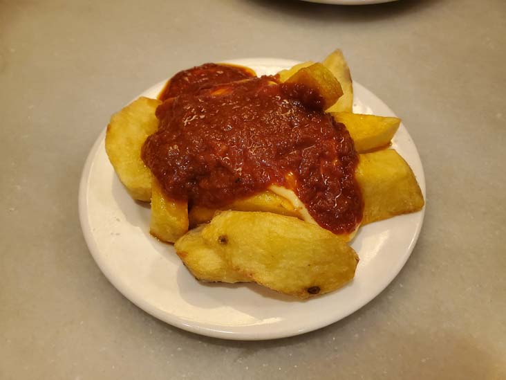 Patatas Bravas, Bar del Pla, El Born, Barcelona, Spain, April 29, 2024