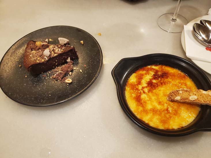 La Xocolata and Crema Catalana, Bar del Pla, El Born, Barcelona, Spain, April 29, 2024