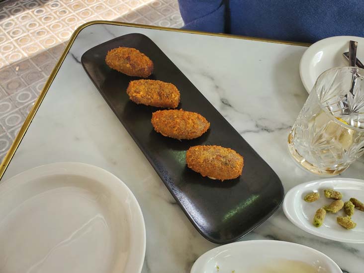 Croquetas Carn, Bar Mut, Barcelona, Spain, April 26, 2024