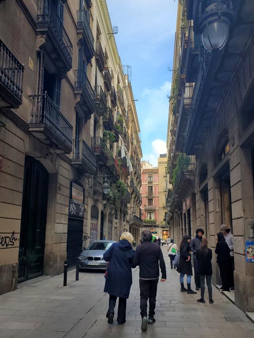 Carrer del Duc, Barri Gòtic/Gothic Quarter, Barcelona, Spain, April 26, 2024