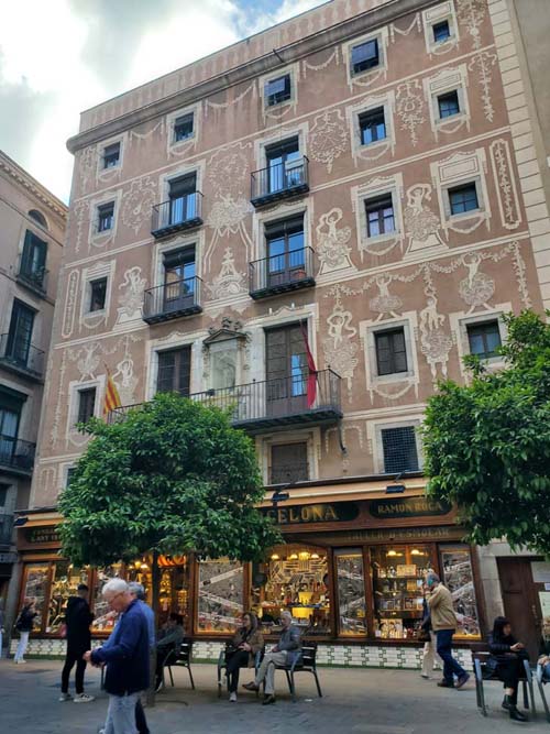 Plaça del Pi 3, Barri Gòtic/Gothic Quarter, Barcelona, Spain, April 26, 2024