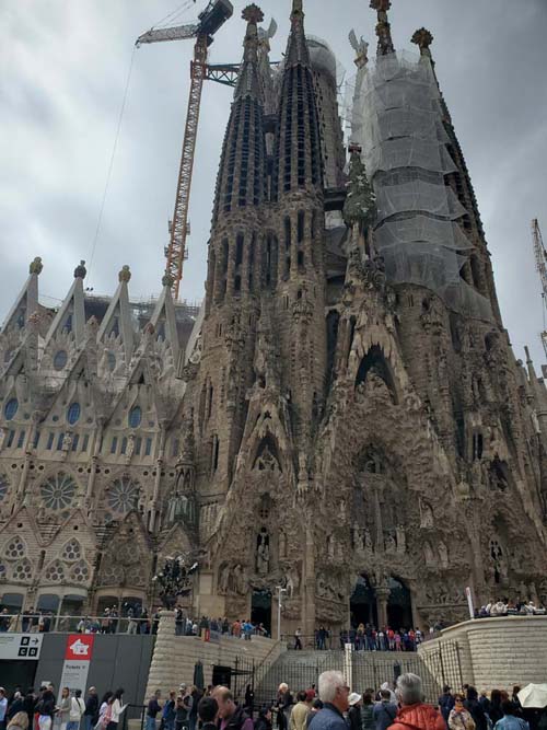 Basílica de la Sagrada Família, Barcelona, Spain, April 25, 2024