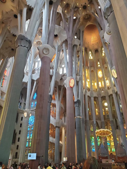 Basílica de la Sagrada Família, Barcelona, Spain, April 25, 2024