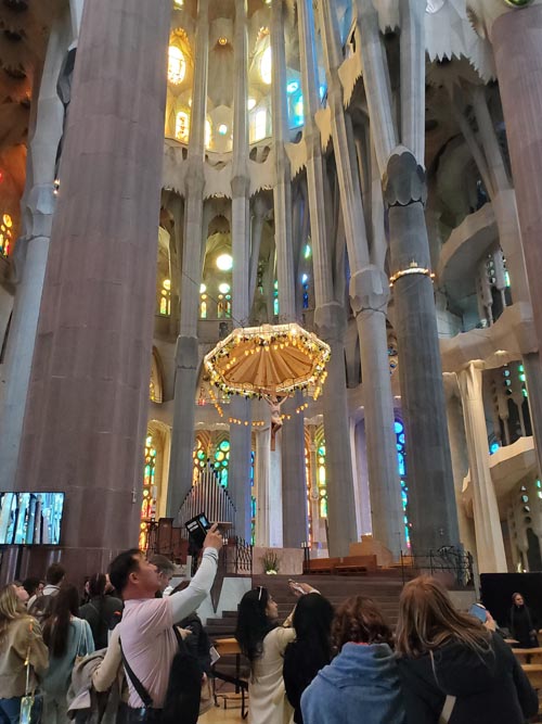 Basílica de la Sagrada Família, Barcelona, Spain, April 25, 2024