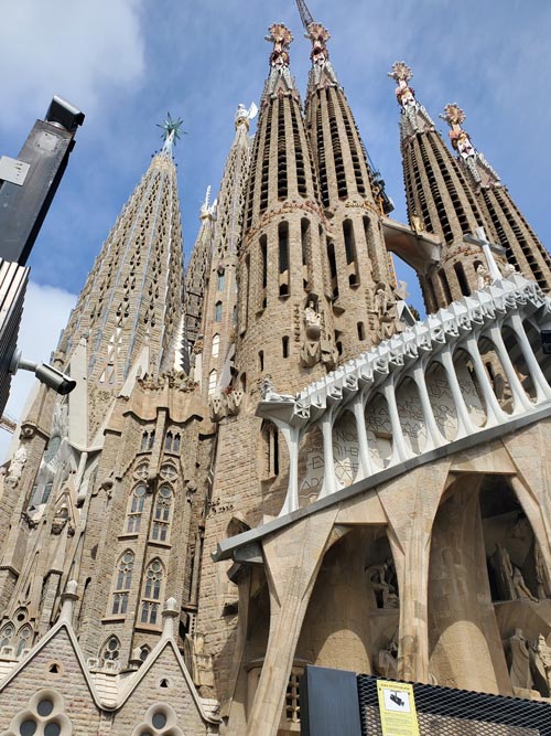 Basílica de la Sagrada Família, Barcelona, Spain, April 25, 2024