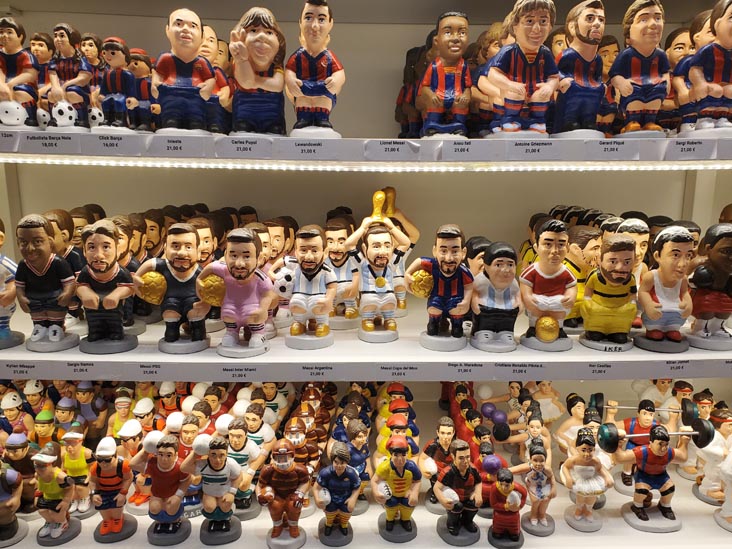 Caganer Banys Nous, Barcelona, Spain, April 26, 2024