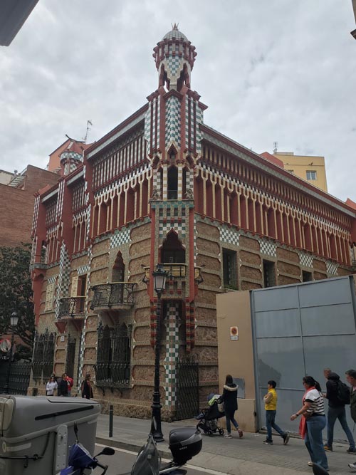 Casa Vicens, Carrer de les Carolines 20-26, Barcelona, Spain, April 30, 2024