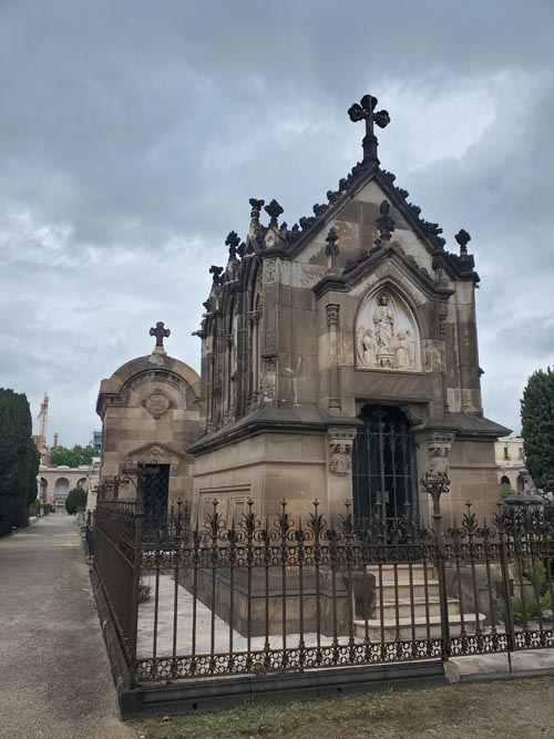 Cementiri de Poblenou/Poblenou Cemetery, Barcelona, Spain, April 27, 2024