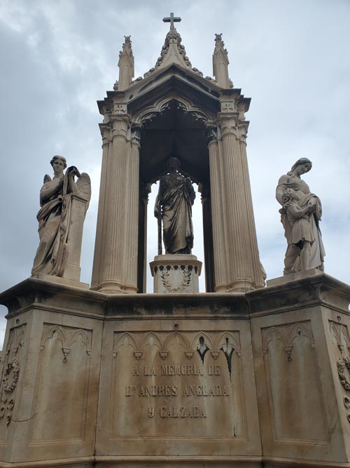 Cementiri de Poblenou/Poblenou Cemetery, Barcelona, Spain, April 27, 2024