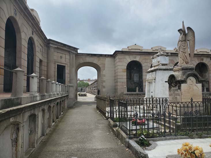 Cementiri de Poblenou/Poblenou Cemetery, Barcelona, Spain, April 27, 2024