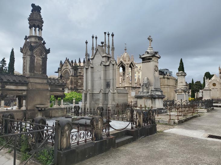 Cementiri de Poblenou/Poblenou Cemetery, Barcelona, Spain, April 27, 2024