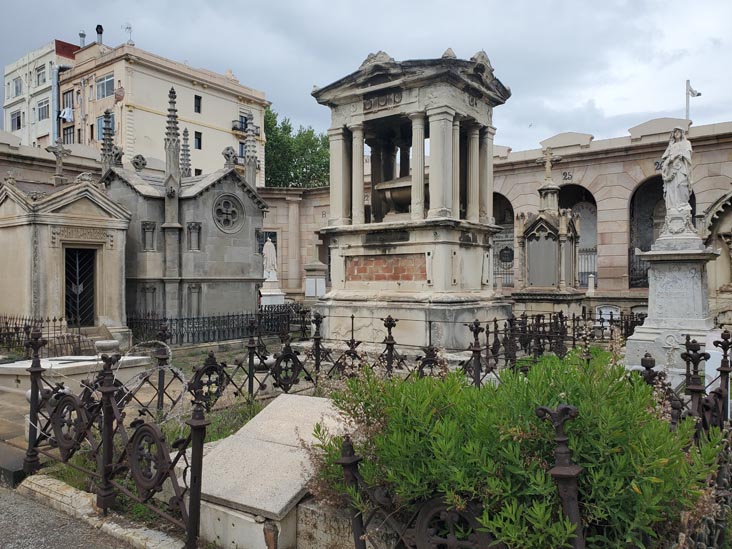 Cementiri de Poblenou/Poblenou Cemetery, Barcelona, Spain, April 27, 2024