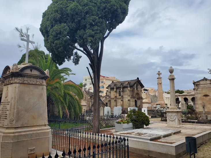 Cementiri de Poblenou/Poblenou Cemetery, Barcelona, Spain, April 27, 2024