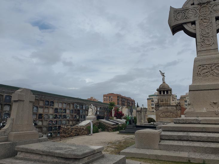 Cementiri de Poblenou/Poblenou Cemetery, Barcelona, Spain, April 27, 2024