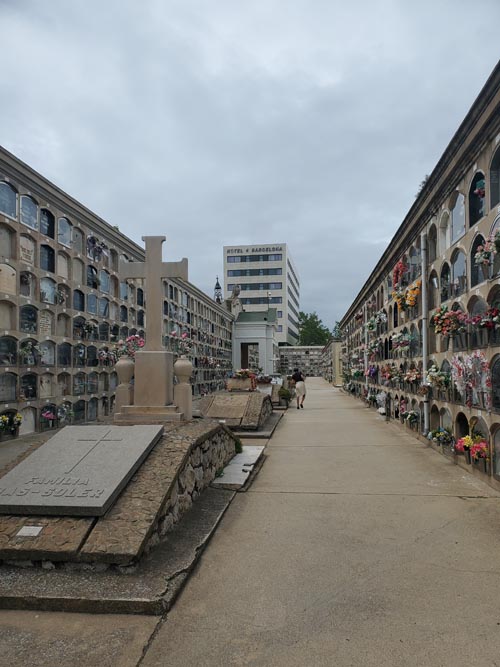 Cementiri de Poblenou/Poblenou Cemetery, Barcelona, Spain, April 27, 2024