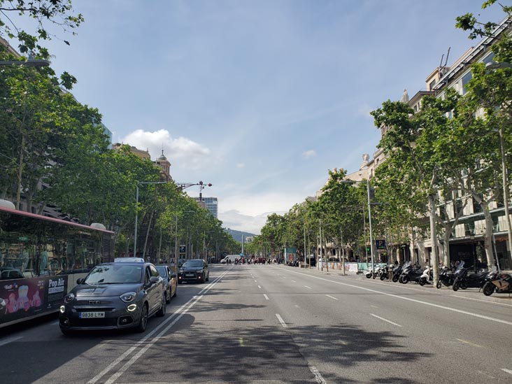 Avinguda Diagonal, Barcelona, Spain, April 26, 2024