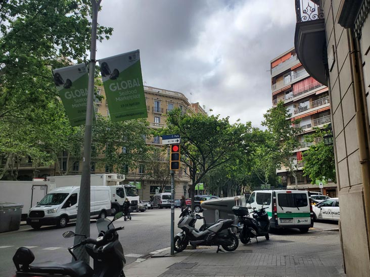 Eixample, Barcelona, Spain, April 25, 2024