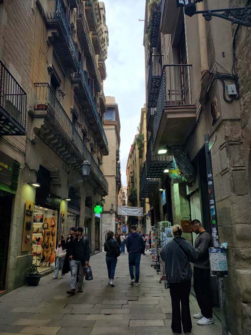 Carrer de Montcada, El Born, Barcelona, Spain, April 27, 2024