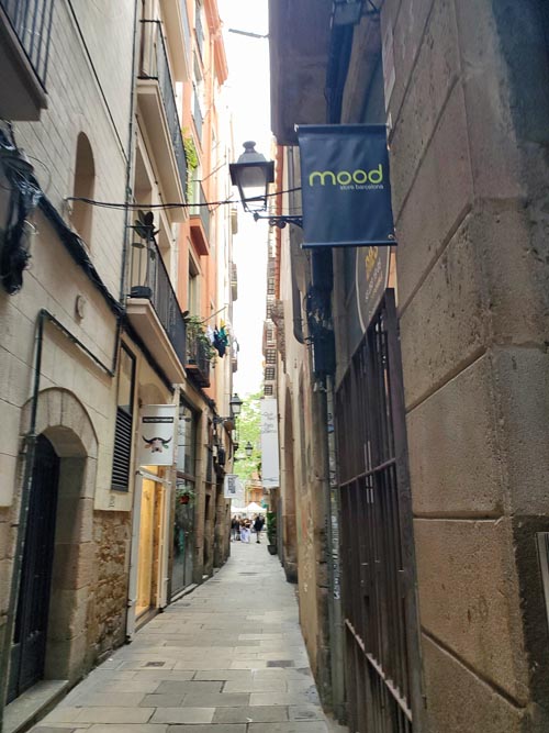 Carrer dels Flassaders, El Born, Barcelona, Spain, April 27, 2024