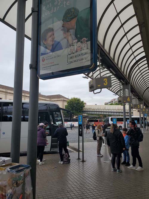 Estació del Nord, Barcelona, Spain, April 28, 2024