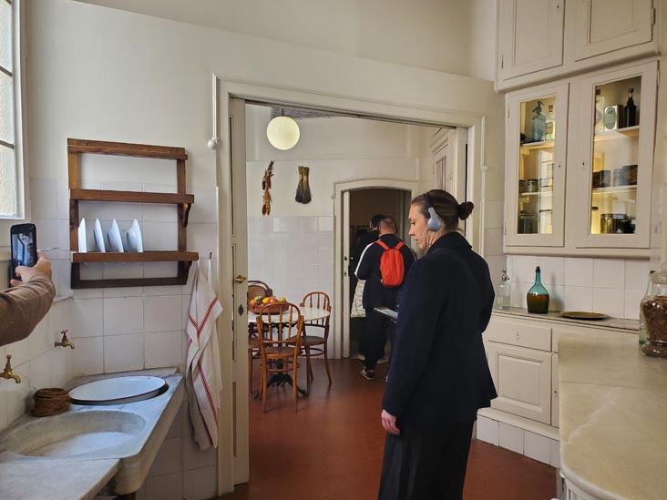 Kitchen, Apartment, La Pedrera-Casa Milà, Barcelona, Spain, April 26, 2024